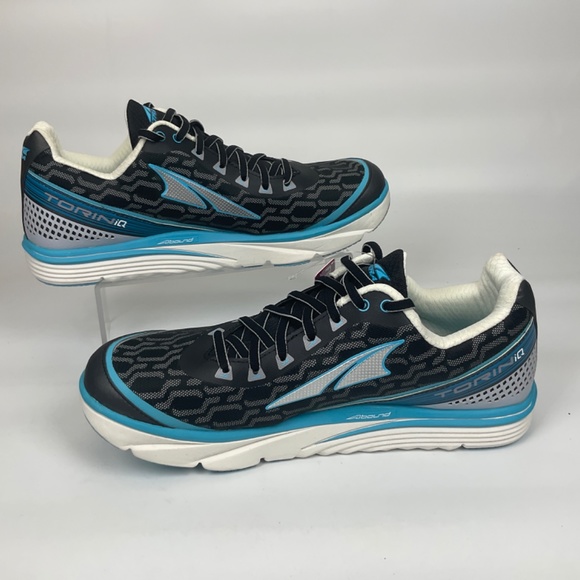 Altra Black and Blue Athletic Shoes - Picture 3 of 14